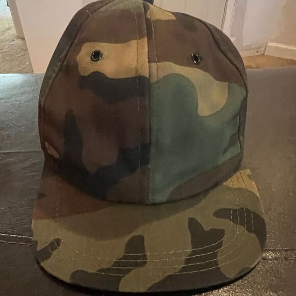 Vintage camouflage cap - Made in USA - Picture 2 of 5